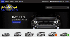 Desktop Screenshot of goldeneaglemotors.com